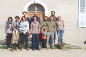 Les habitants du château partagé