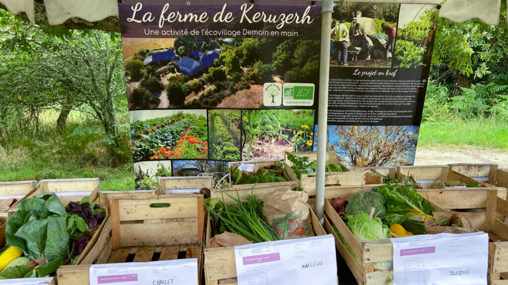 Ventes de légumes à Demain en Main