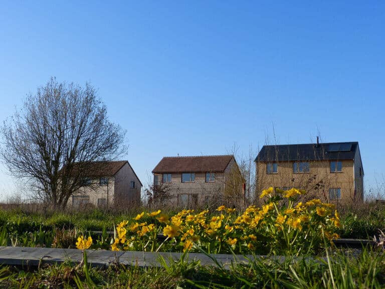 3 maisons sorties de terre