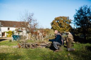 Les habitants du Moulin Bleu disent vouloir tisser des liens avec leur territoire.