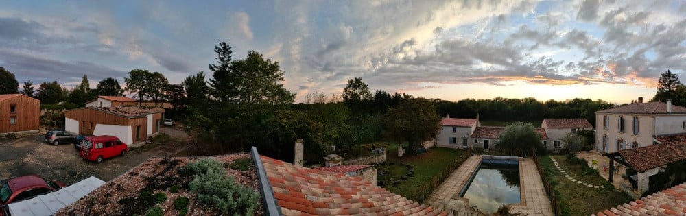 Vue panoramique de l'Oasis des Tisserands