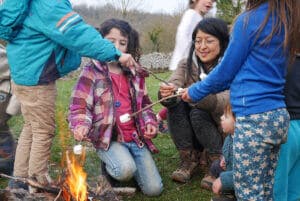Chamalo grillés au feu de bois