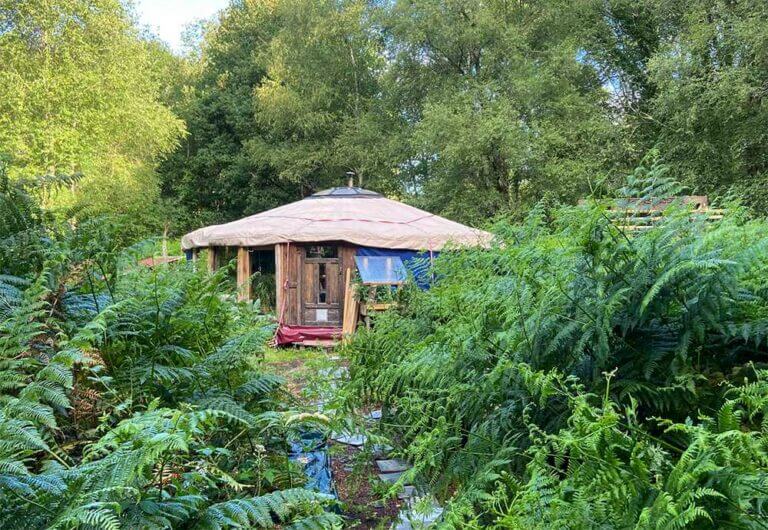 Une yourte du village du Bel-Air