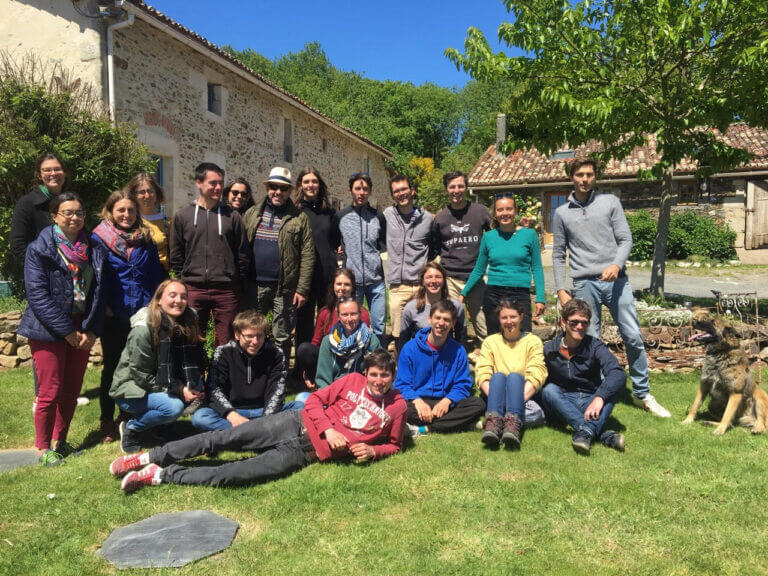 Lors du second voyage les T-campeurs ont visité la Kambrousse, cofondé par Marc de la Ménardière.