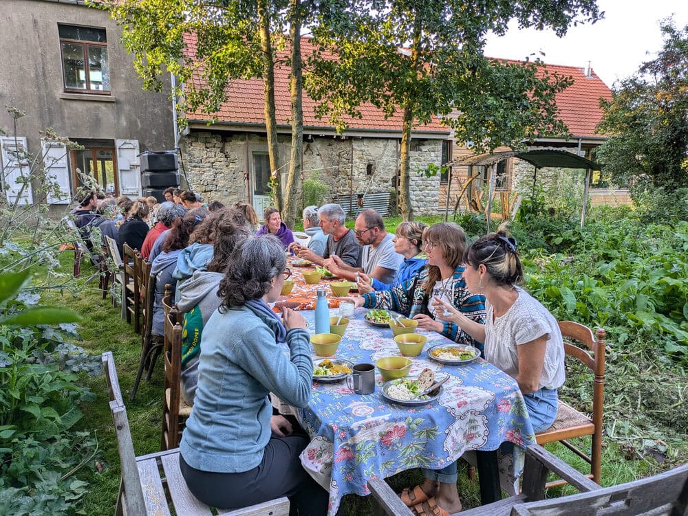 Lap de la Ronville à table